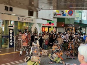 生田祭「神幸祭（御渡り）」