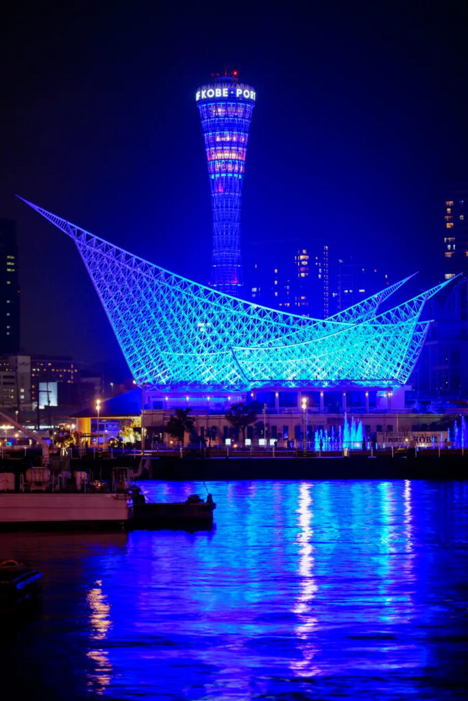 世界自閉症啓発デー ポートタワー